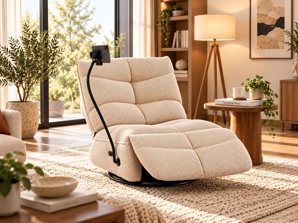 AVERY Electric Swivel Rocker Recliner Chair