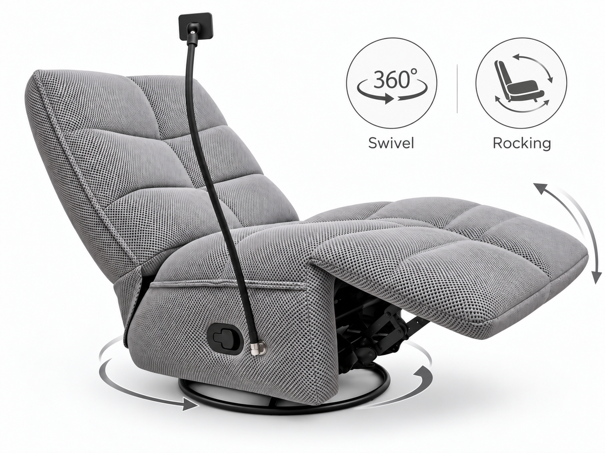 AVERY Manual Recliner Rocker Chair