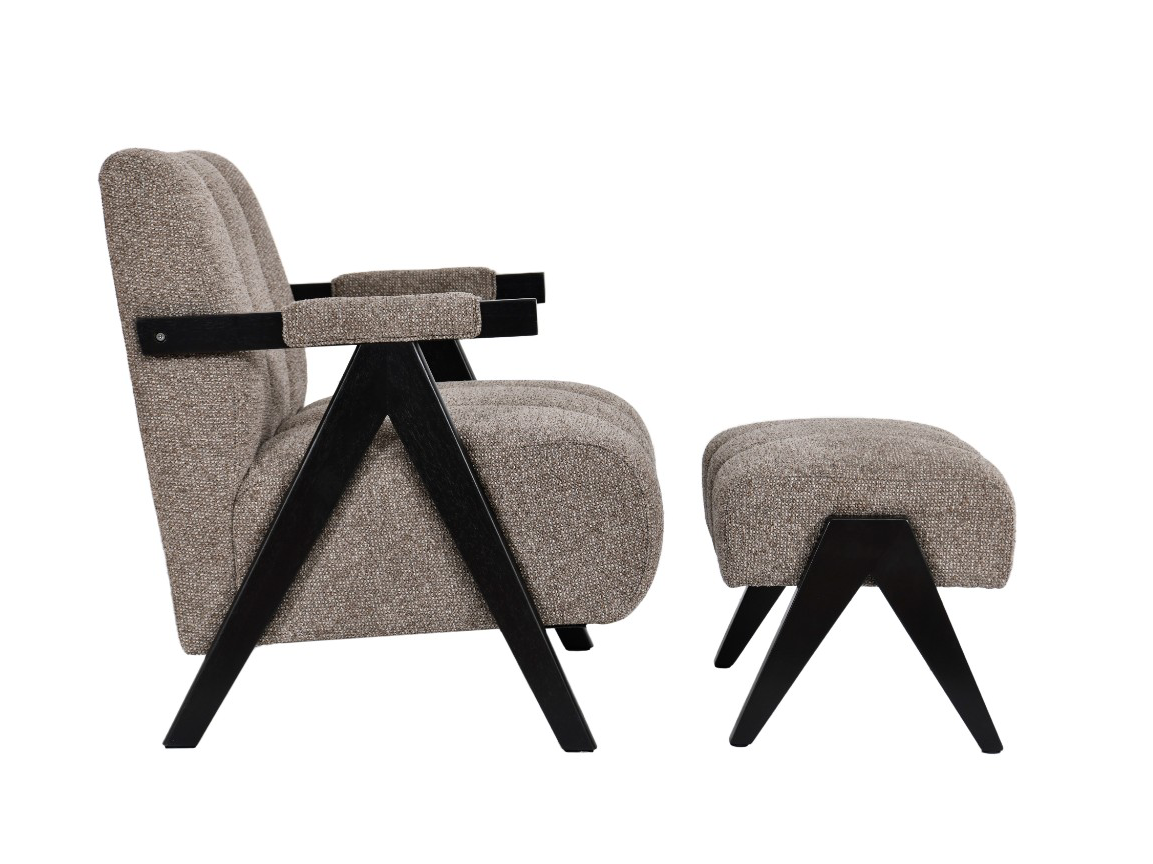 BRIXTON Lounge Chair & Stool