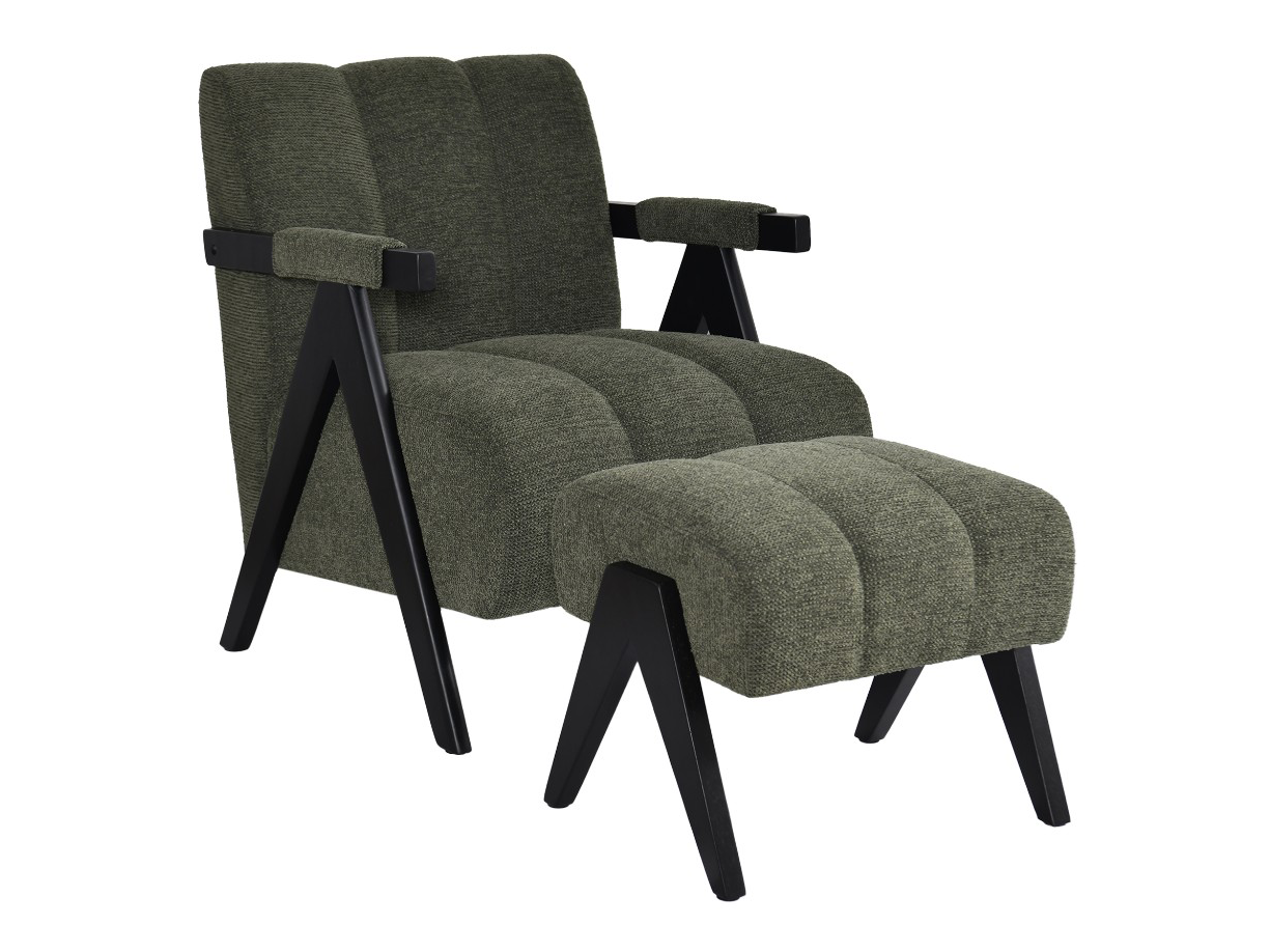 BRIXTON Lounge Chair & Stool