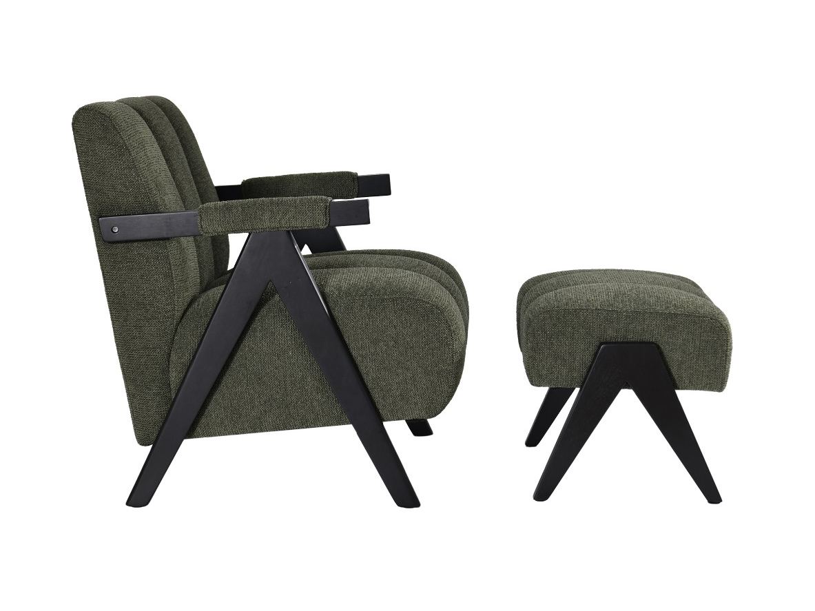 BRIXTON Lounge Chair & Stool