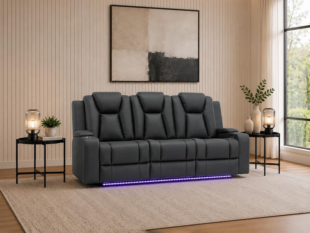 BRIXTON 3 Seater Home Theatre Lounge