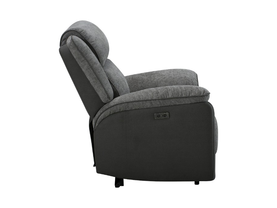 BROOKLYN 1 Seater Fabric Recliner Lounge