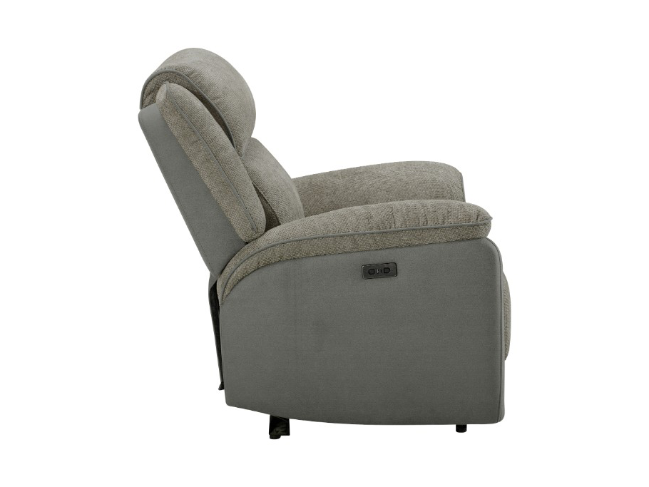 BROOKLYN 1 Seater Fabric Recliner Lounge