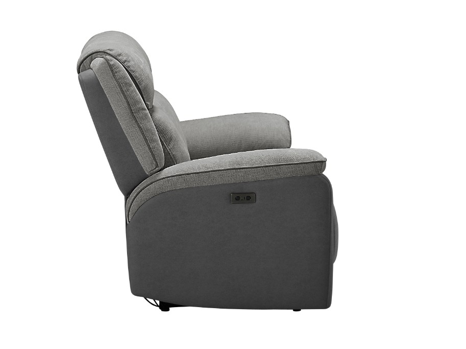 BROOKLYN 2 Seater Fabric Recliner Lounge