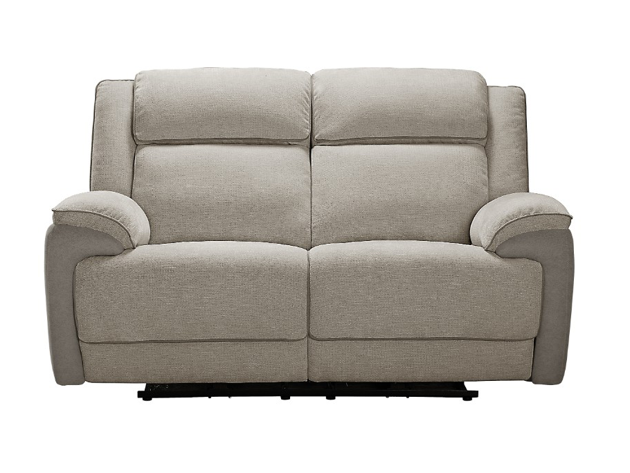 BROOKLYN 2 Seater Fabric Recliner Lounge