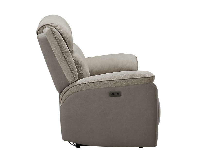 BROOKLYN 2 Seater Fabric Recliner Lounge