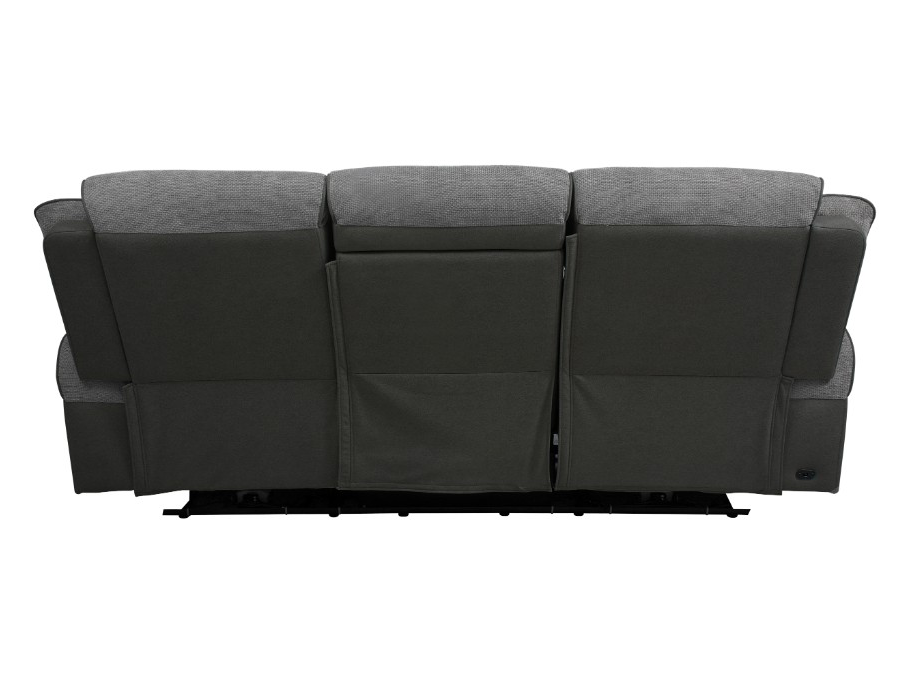 BROOKLYN 3 Seater Fabric Recliner Lounge