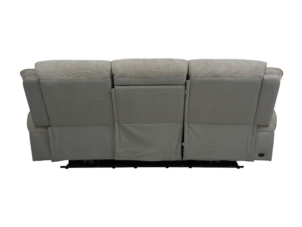 BROOKLYN 3 Seater Fabric Recliner Lounge