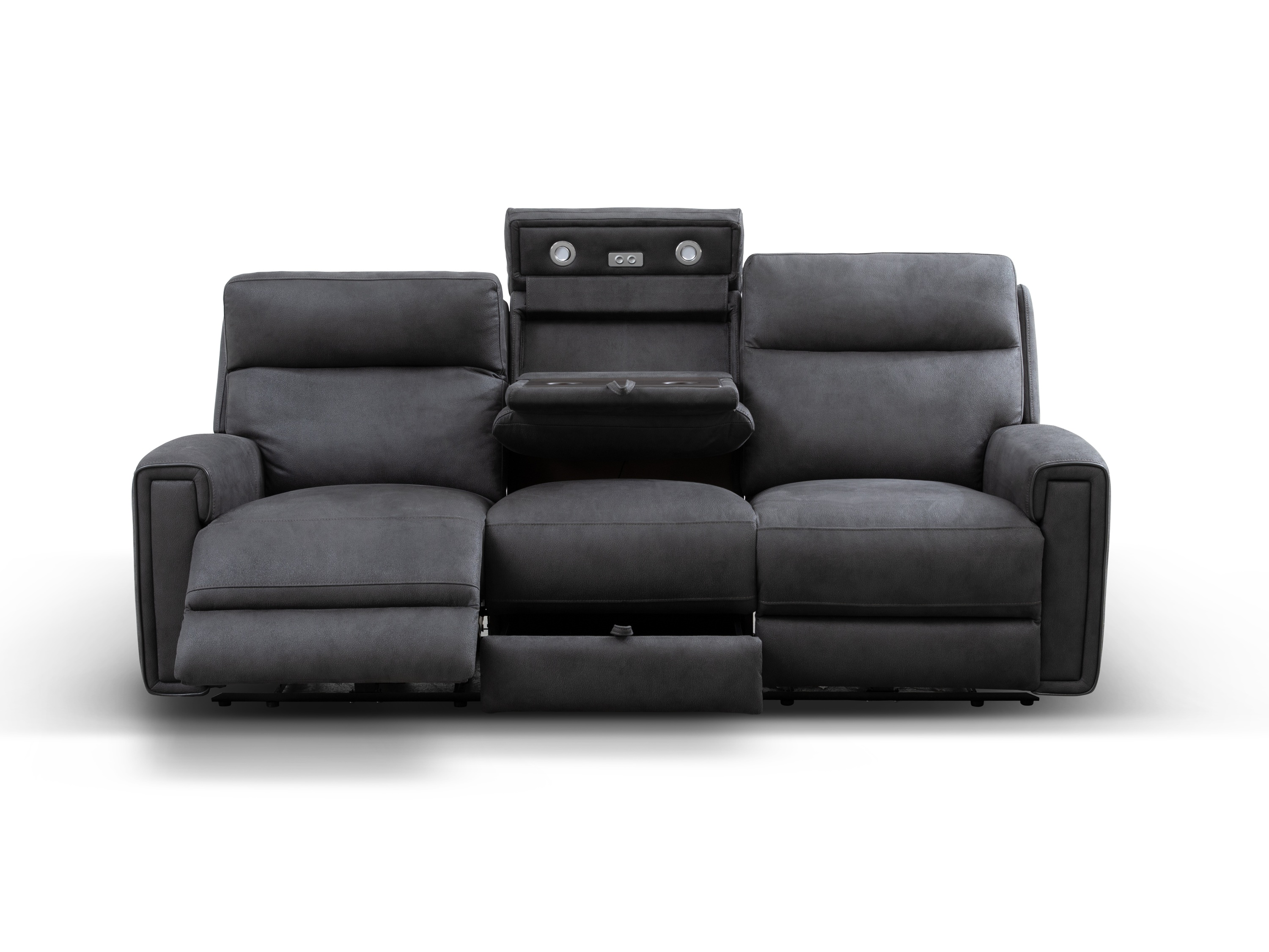 Bettington 6 Seater Fabric Electric Recliner Sets