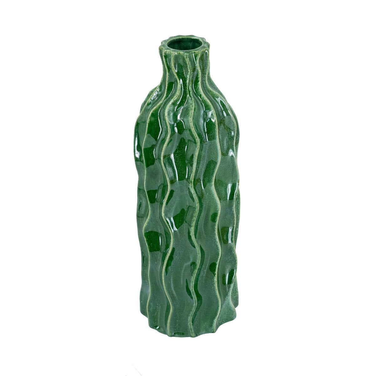 40cm Reactive Glazed Ceramic V
