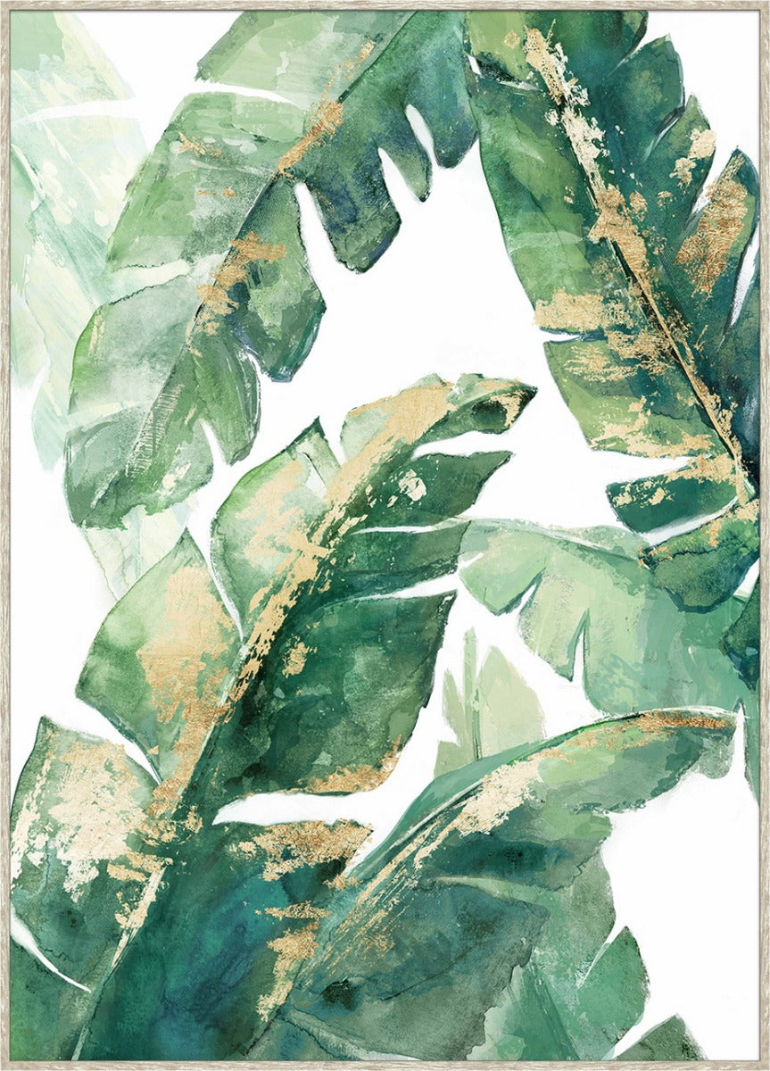 140x100CM Banana Leaves