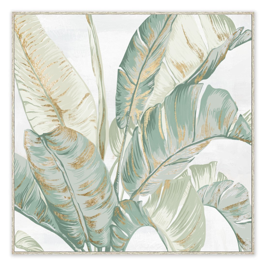 100x100CM Tropical Morning Frame