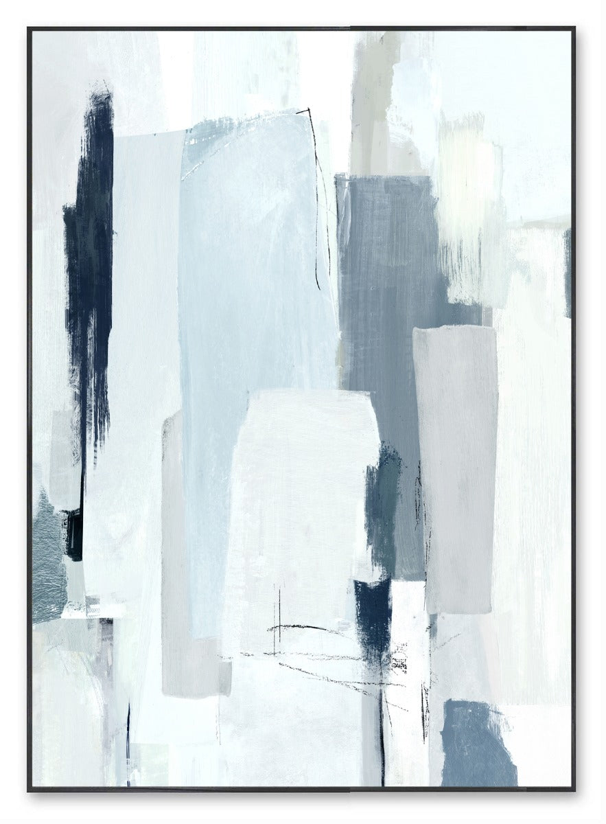 140CM Canvas Silence Glacier