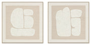 Pure Form 2/Set 82 x 82CM Frame Canva
