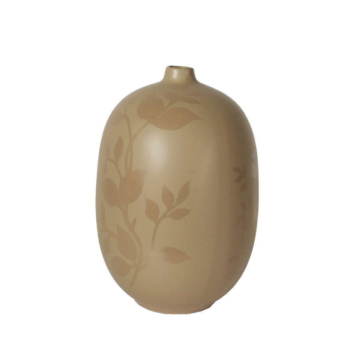 Ceramic Vase - autumn leaves Short