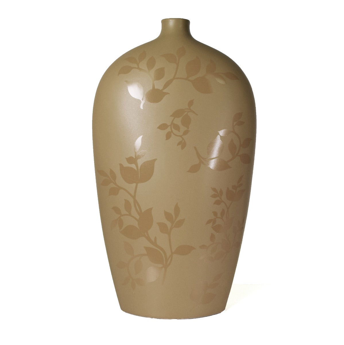 Ceramic Vase - autumn leaves Tall