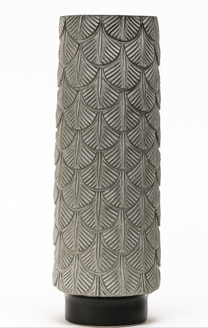 45CM Grey Tribal Vase