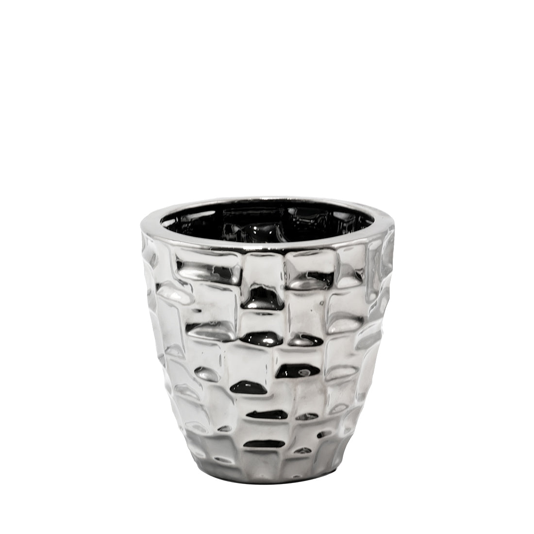 15CM Ceramic Pot -Titanium