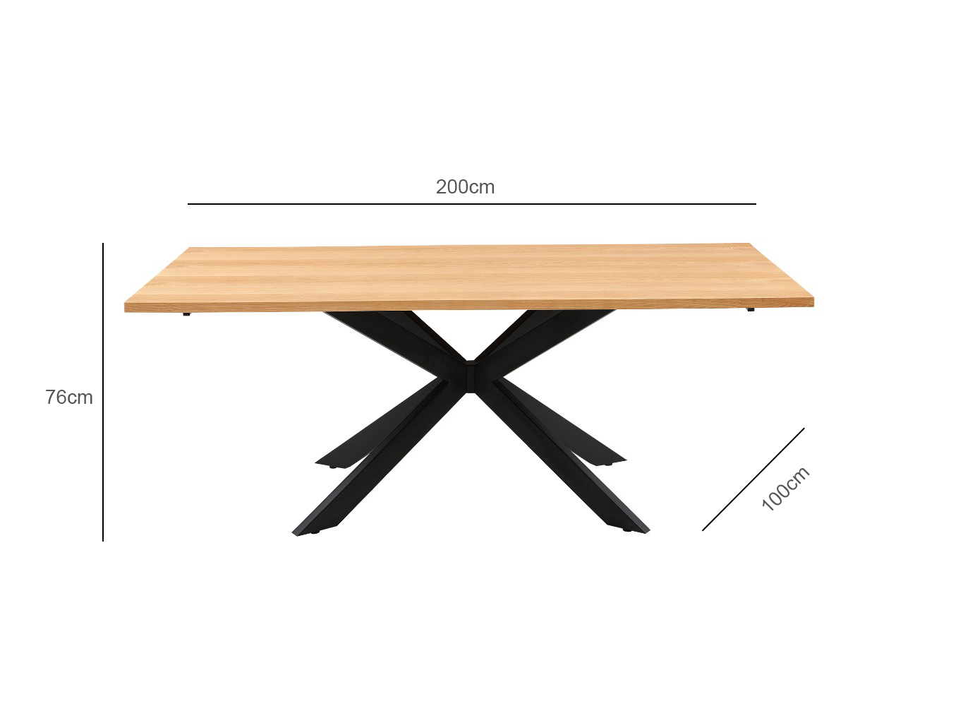 CAVALLO 2M Dining Table