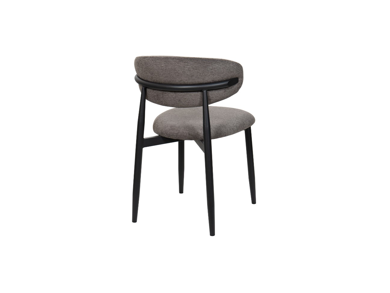 DALTON DINING CHAIR - Black & Dark Grey