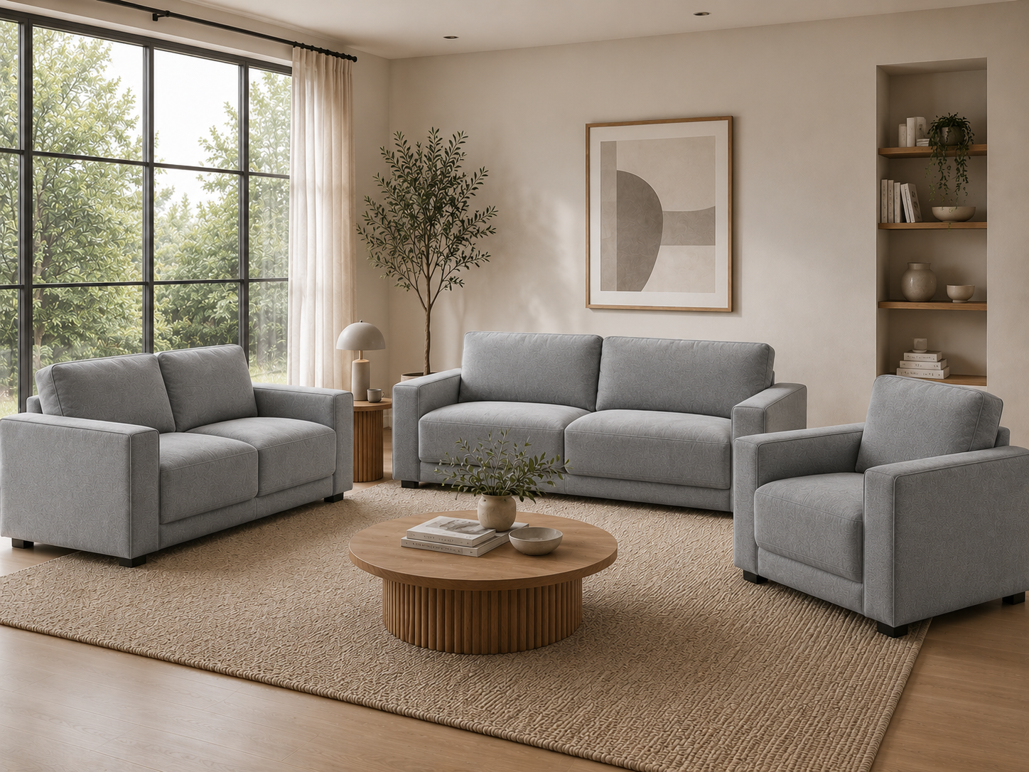 DORSET 6 Seater Sofa Set