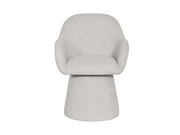Davon Fabric Swivel Dining Chair