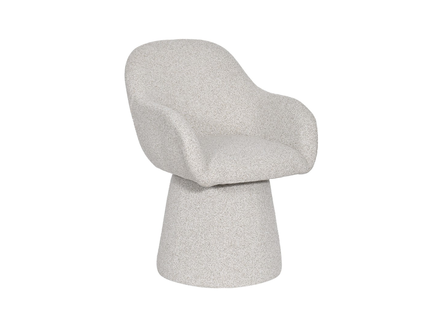 Davon Fabric Swivel Dining Chair