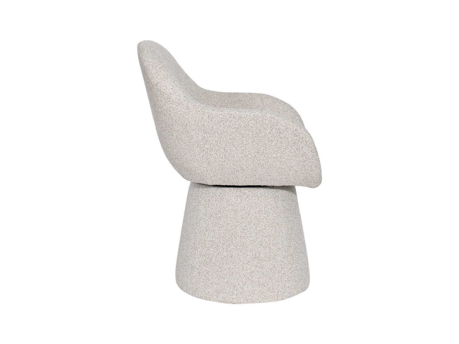 Davon Fabric Swivel Dining Chair
