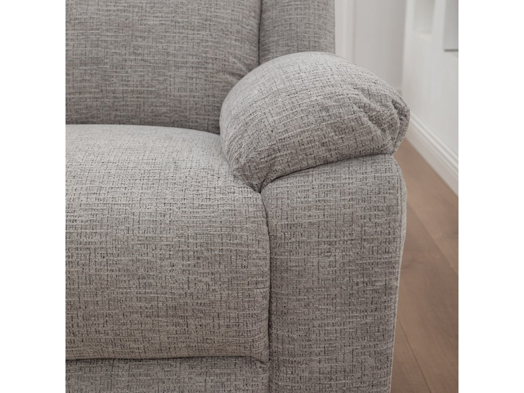 ELLISON 1 Seater Fabric Electric Recliner Lounge