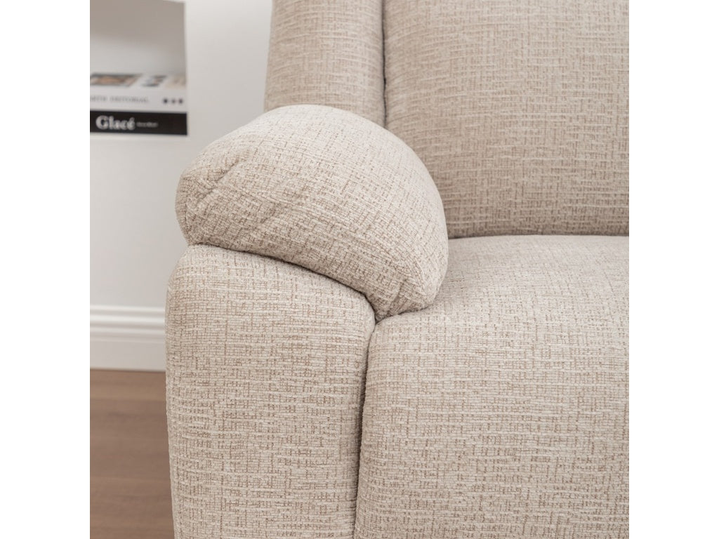 ELLISON Fabric Corner Electric Recliner Lounge
