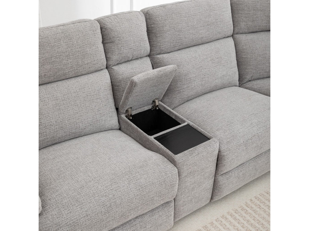 ELLISON Fabric Corner Electric Recliner Lounge