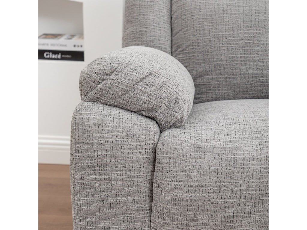 ELLISON Fabric Corner Electric Recliner Lounge