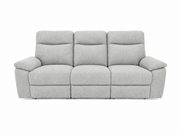 Francis 3 Seater Fabric Electric Recliner Sofa
