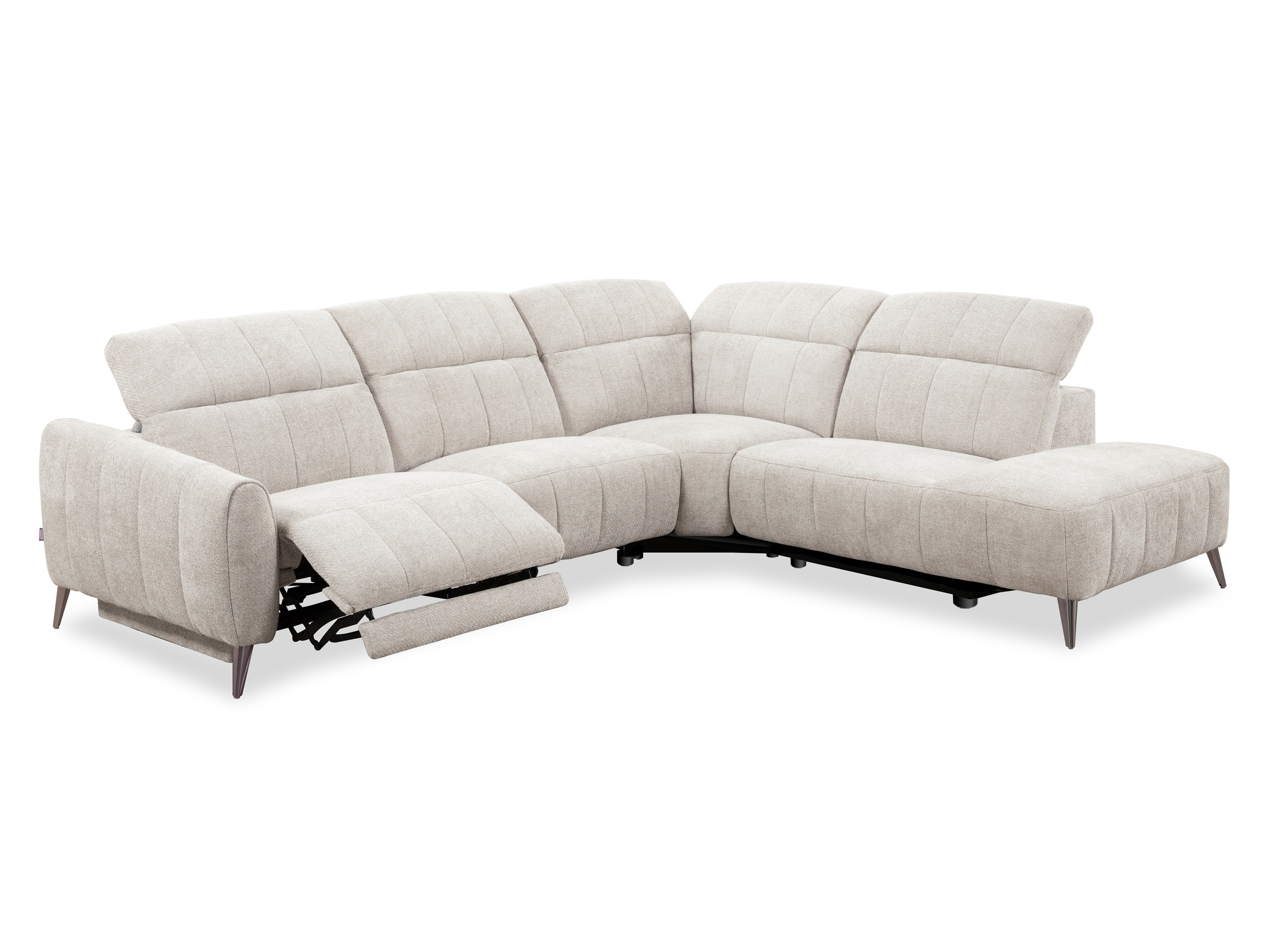 Lawson Fabric Electric Recliner with Terminal Chaise