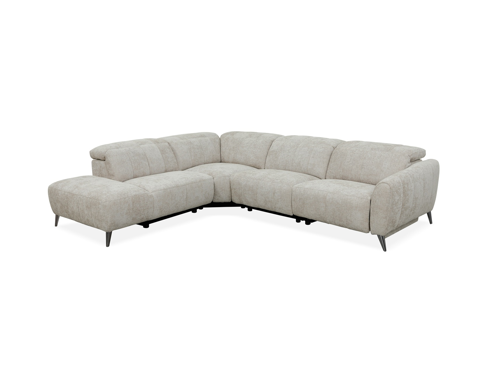 Lawson Fabric Electric Recliner with Terminal Chaise