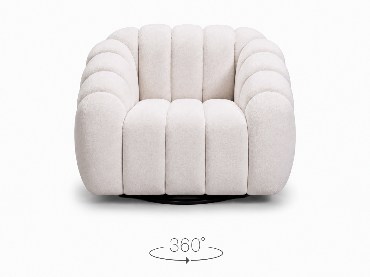 LUNA 1 Seater Swivel Sofa