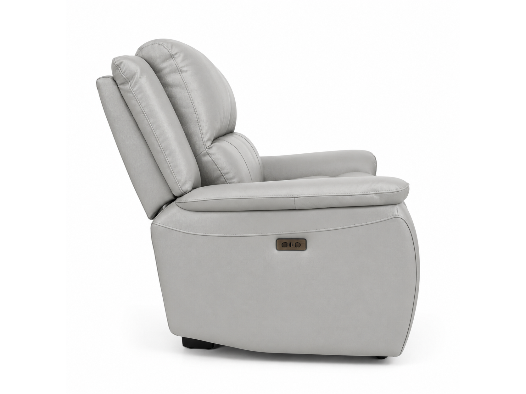 Madison Leather Electric Recliner Lounge Suite 6 Seaters