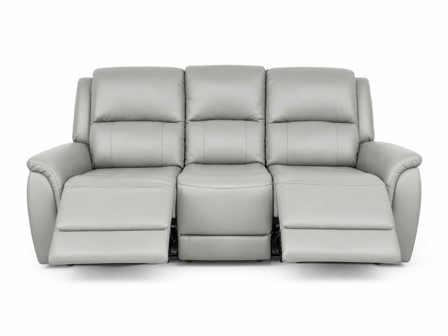 Madison 3 Seater Leather Electric Recliner Sofa
