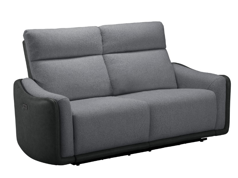 NOVARA 2 Seater Fabric Electric Recliner Lounge