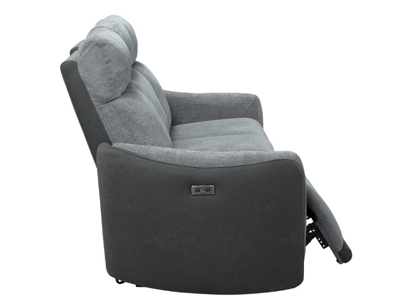 NOVARA 3 Seater Fabric Electric Recliner Lounge