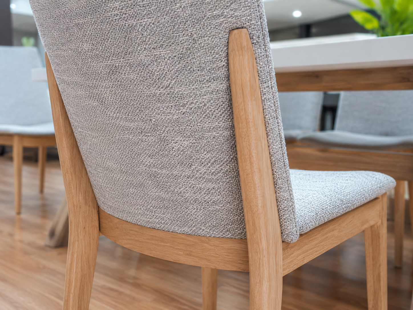 QUINTO FAB DIN CHAIR 51X59.5X87CMGREY