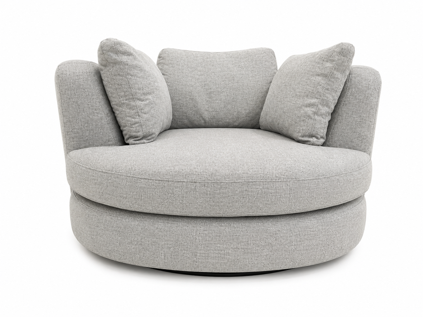 PRADO SWIVEL CHAIR 135X135X85CMGREY