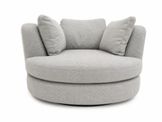 PRADO SWIVEL CHAIR 135X135X85CMGREY