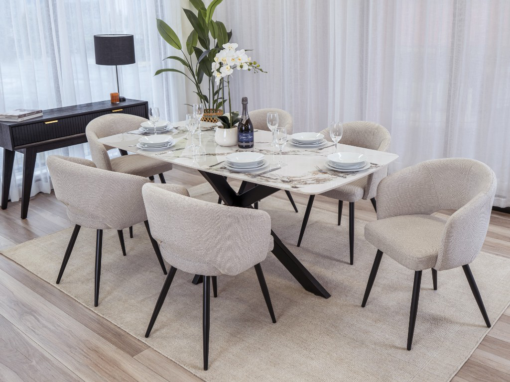 SIENA 1.8M Ceramic Dining Table