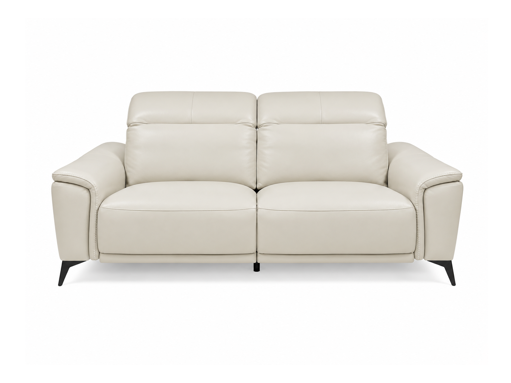 Stanley 2.5 Seater Leather Sofa with Electric Recliner