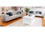 TORINO 3+2 Seater Leather Lounge Suite