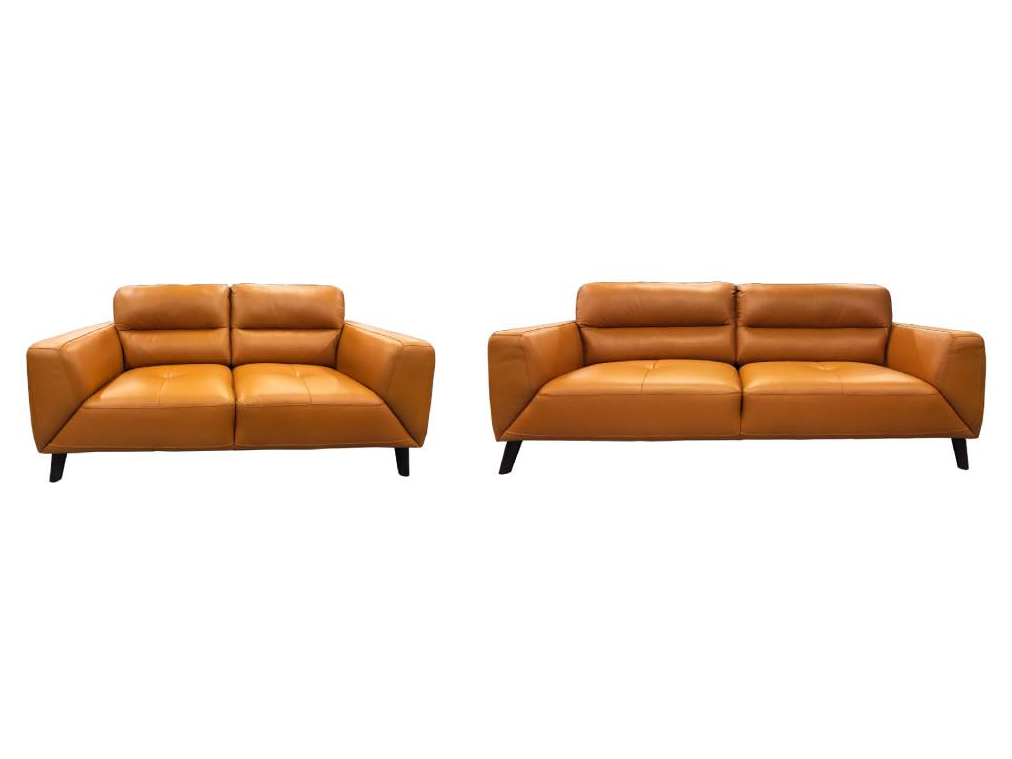TORINO 3+2 Seater Leather Lounge Suite