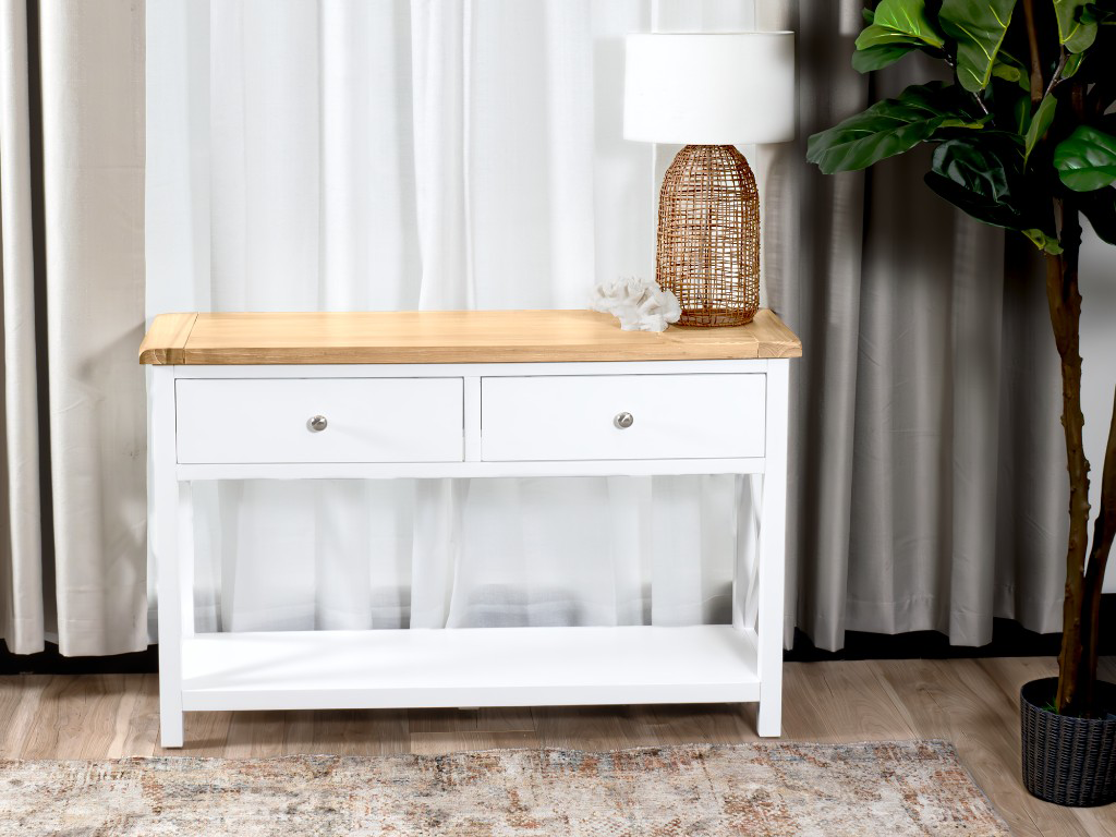 TUSCANY 2 Drawers Console Table 120cm
