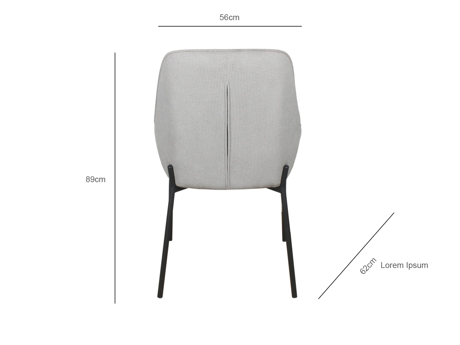 URBANO Fabric Dinning Chair